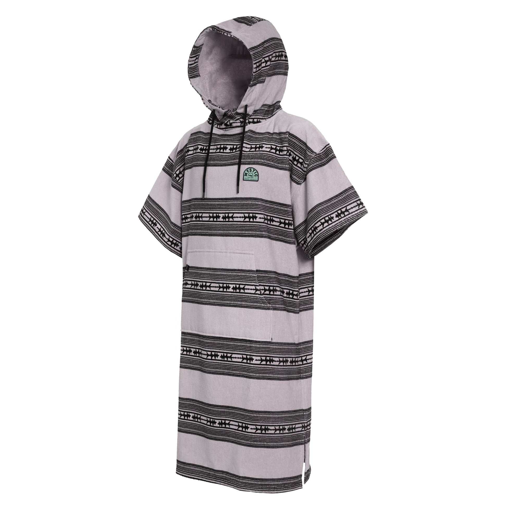 Mystic Poncho Velour Cool White