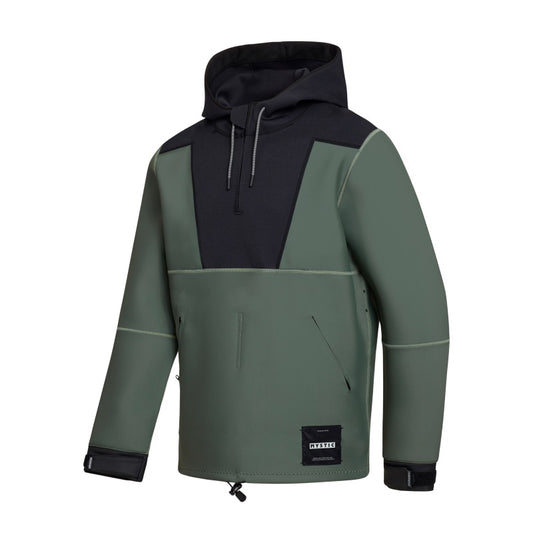 Mystic Fulmar Neoprene Hoodie 3/2mm Dark Olive