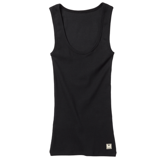 Mystic Honest Singlet Black