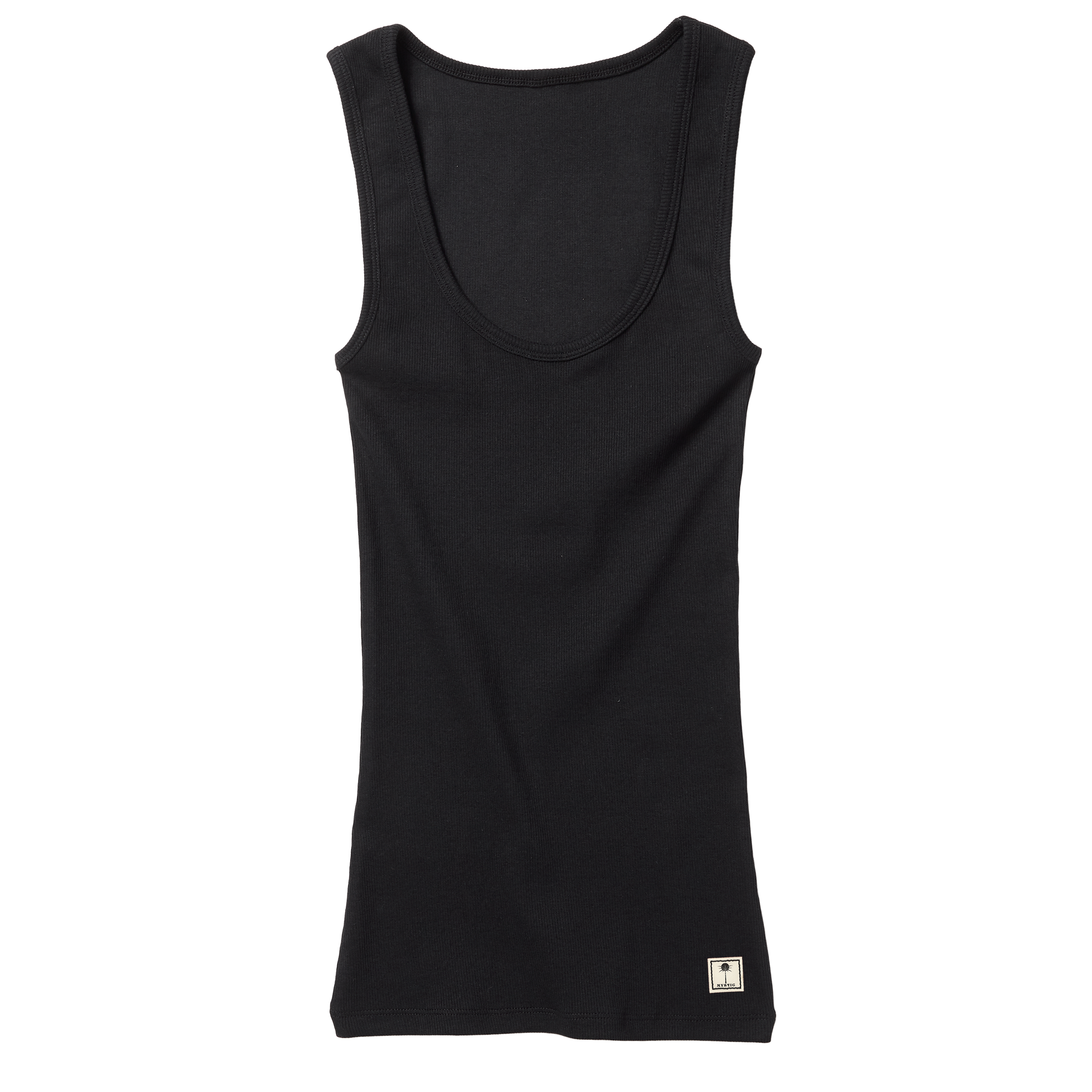 Mystic Honest Singlet Black