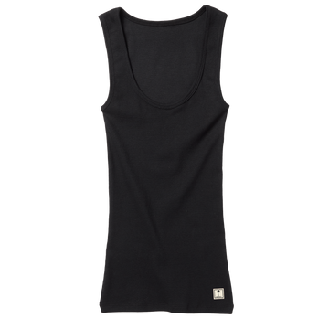 Mystic Honest Singlet Black