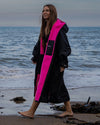 Dryrobe Advance LS Poncho Black Pink