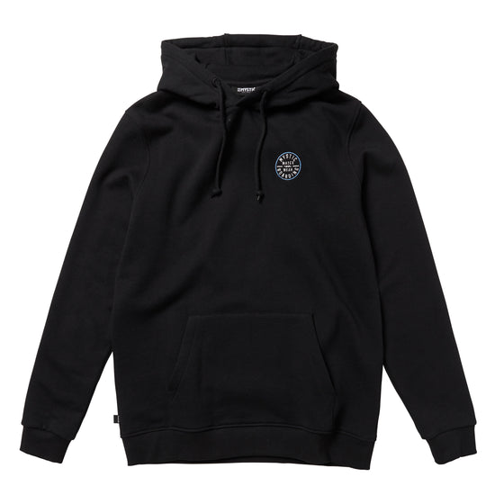 Mystic Boarding Hood Sweat Black