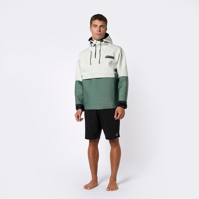 Mystic Fury Neoprene Hoodie 3/2mm Dark Olive