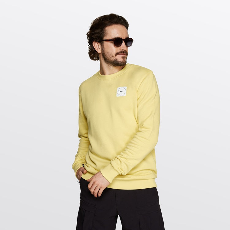 Mystic The Stoke Sweat Pastel Yellow