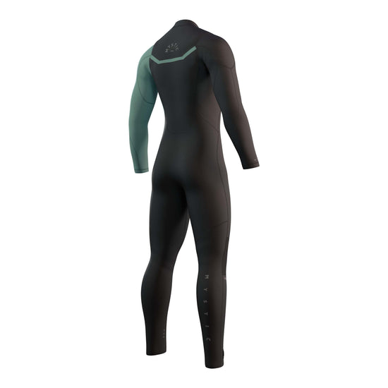 Mystic Marshall Fullsuit 5/3mm Fzip Black Green XL