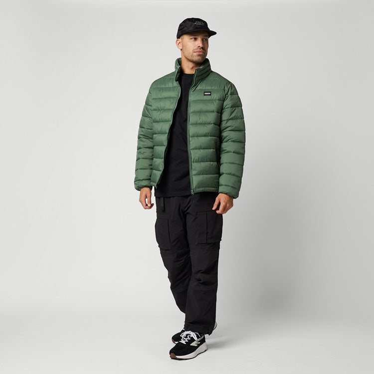 Mystic Quilted Midlayer Jacket Brave Green