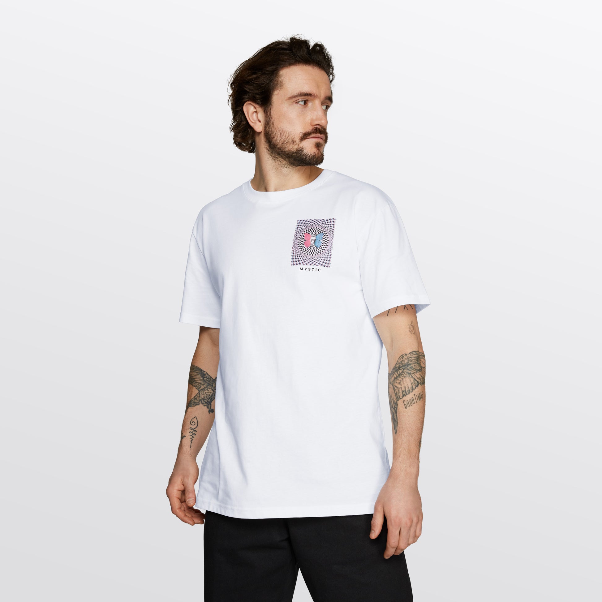 Mystic Butterfly Tee White