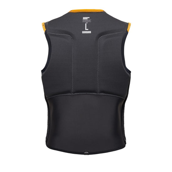 Mystic Block Impact Vest Fzip Retro Orange
