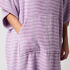 Mystic Poncho Jacquard Pink Purple
