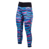 Mystic Dazzled Rashpants Women Purple Rainbow
