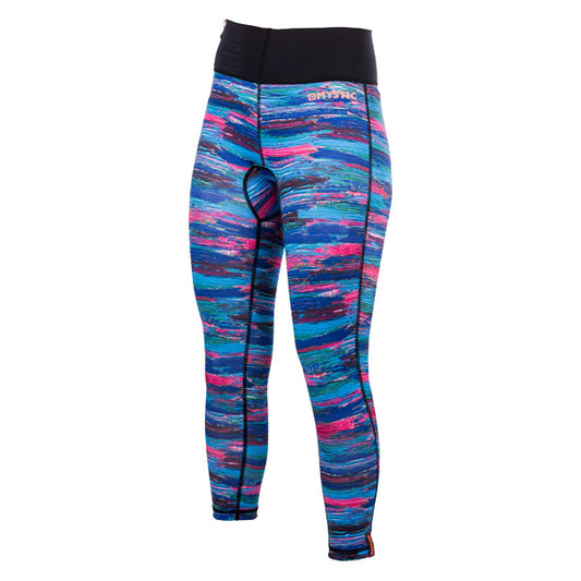 Mystic Dazzled Rashpants Women Purple Rainbow