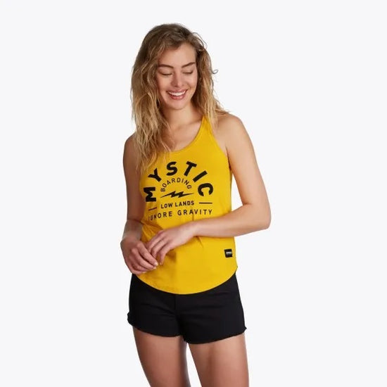 Mystic Lowe Singlet Women Mustard