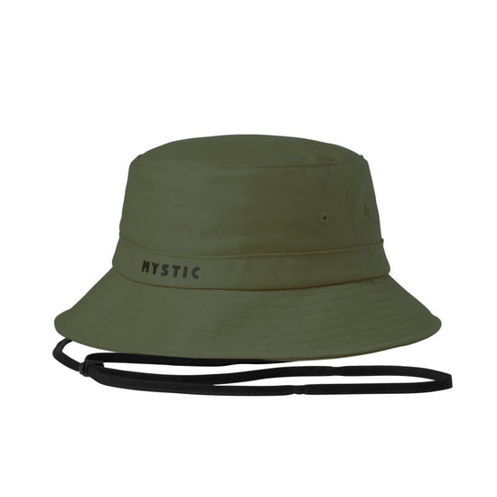 Mystic Quickdry Bucket Hat Dark Olive S/M