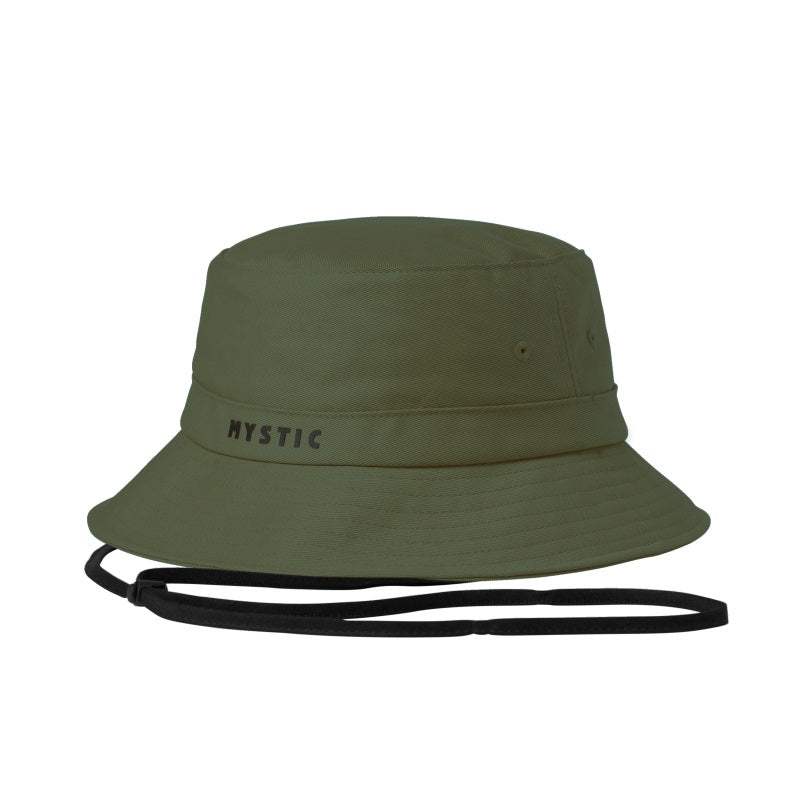 Mystic Quickdry Bucket Hat Dark Olive S/M
