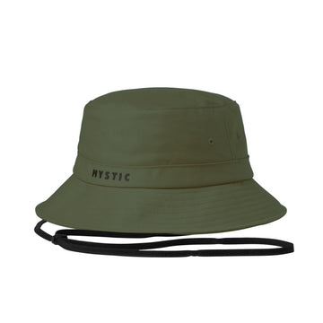Mystic Quickdry Bucket Hat Dark Olive S/M