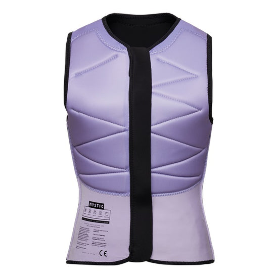 Mystic Ruby Impact Vest Fzip Women Black