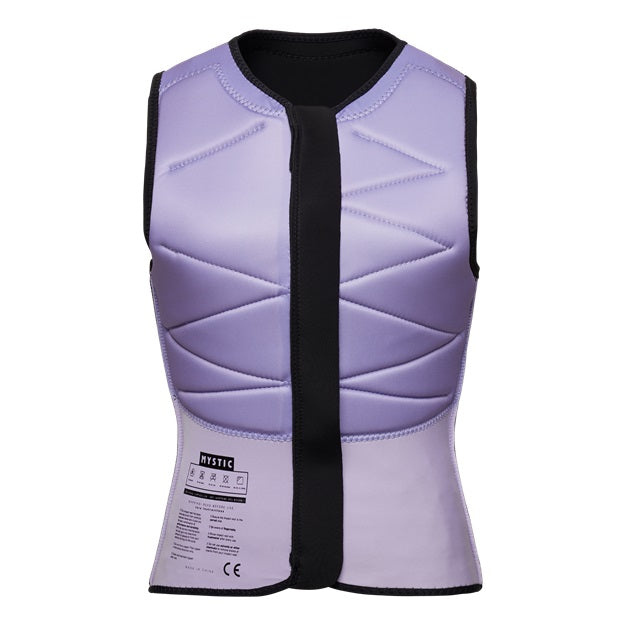 Mystic Ruby Impact Vest Fzip Women Black
