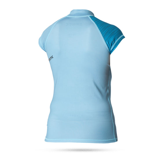 Mystic Mendina Rash Vest Capsleeve Women Mint