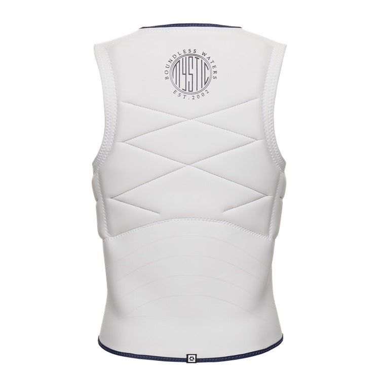 Mystic Outlaw Impact Vest Fzip Off White