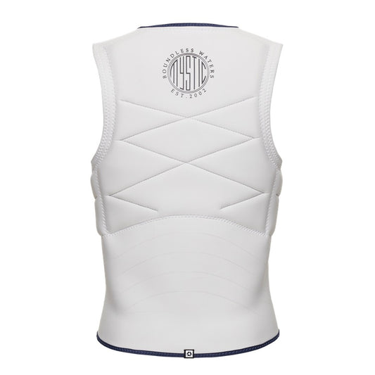Mystic Outlaw Impact Vest Fzip Off White