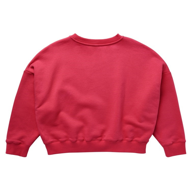 Mystic Dropped Shoulder Crew Sweat Women Bubblegum