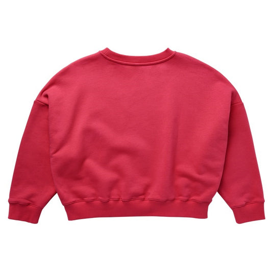 Mystic Dropped Shoulder Crew Sweat Women Bubblegum