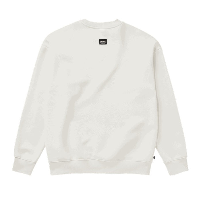Mystic Brand Crew Sweater Off White