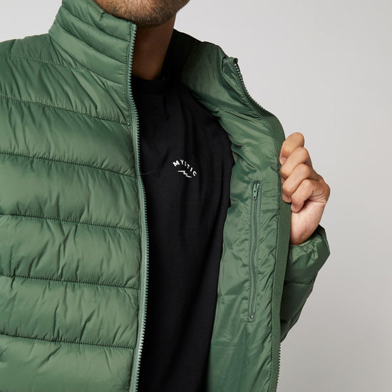 Mystic Quilted Midlayer Jacket Brave Green