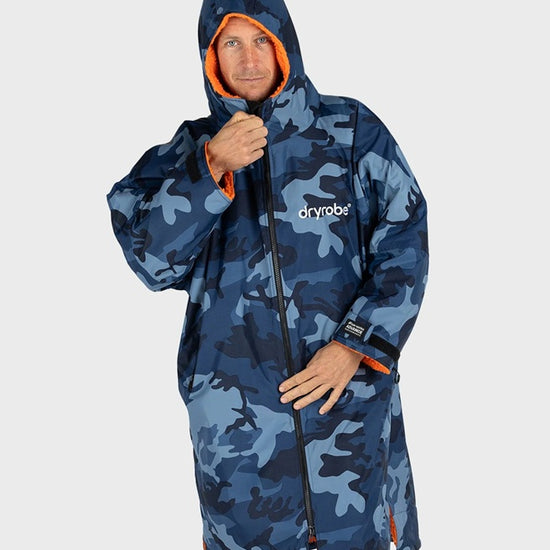 Dryrobe Advance LS Poncho Camouflage Blue
