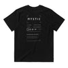 Mystic Chart Tee Black