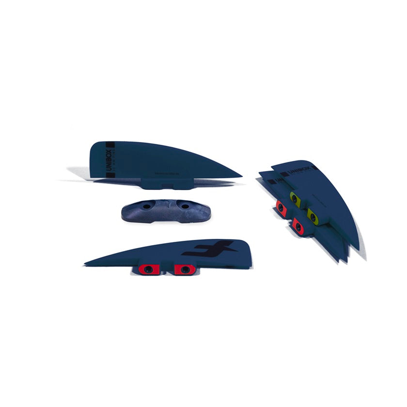 F-One Unibox Fins 50mm - 35mm Slate