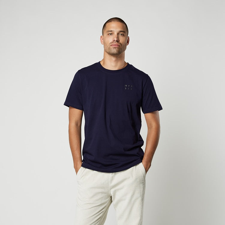 Mystic The Mirror Tee Navy