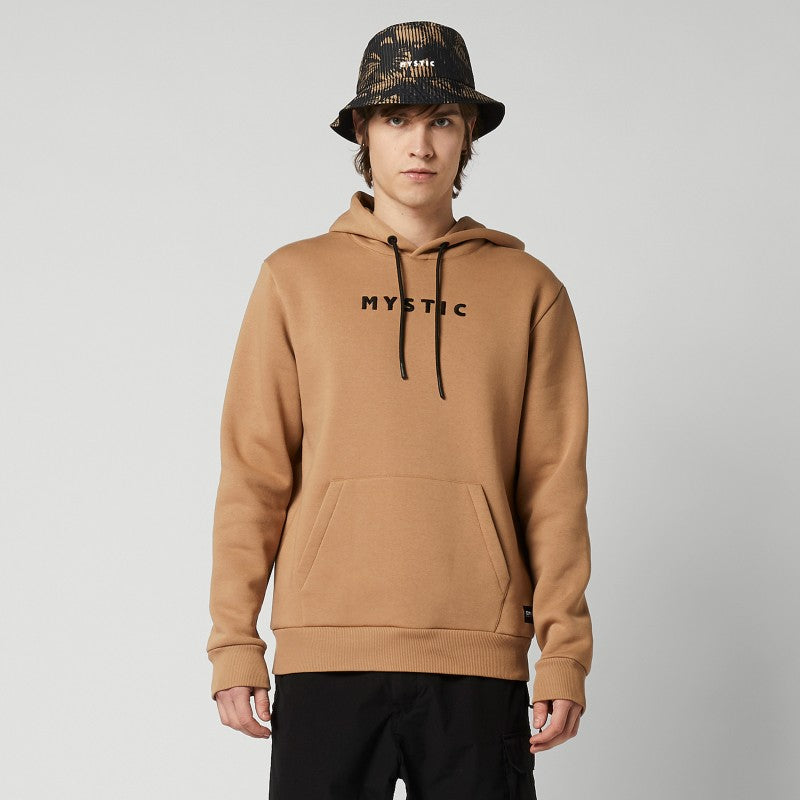 Mystic Icon Hood Sweat Slate Brown