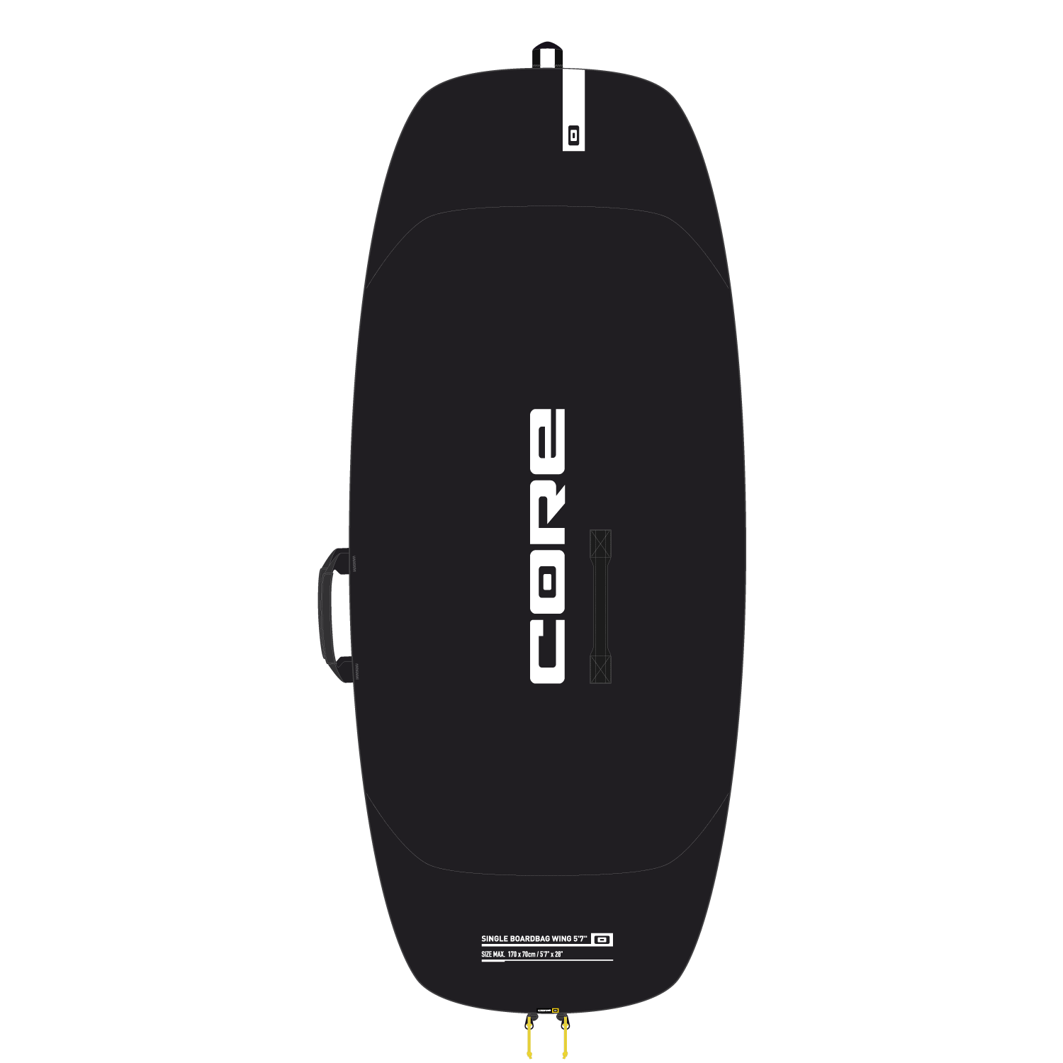 Core Wingfoil Single Boardbag 5´7 und 6´2