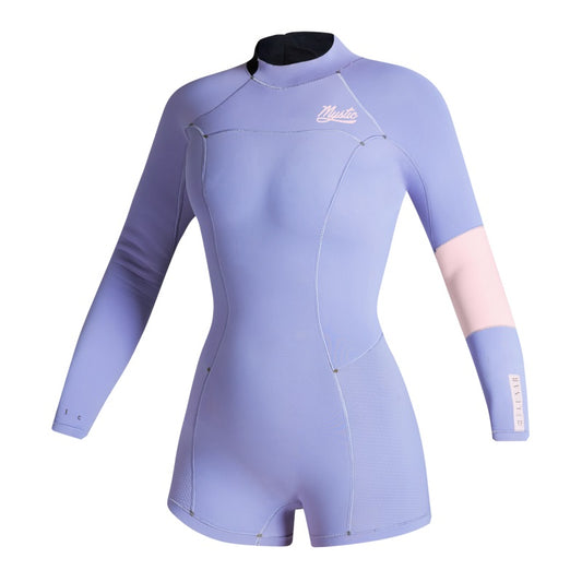 Mystic Lunar Longarm Shorty 2/2mm Bzip Pastel Lilac