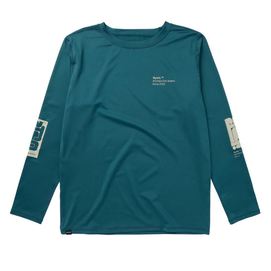 Mystic Boarding L/S Rashvest Teal