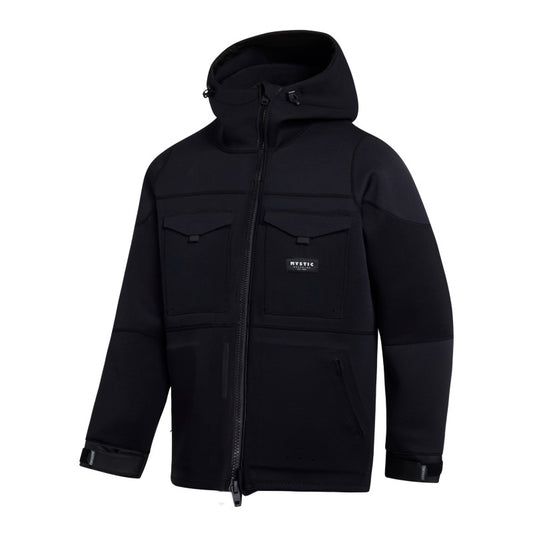 Mystic Vortex Neoprene Jacket 3/2mm Black