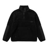 Mystic DTS Fleece Half Zip Sweat Black