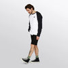 Mystic Lowe Langarm Tee Black White