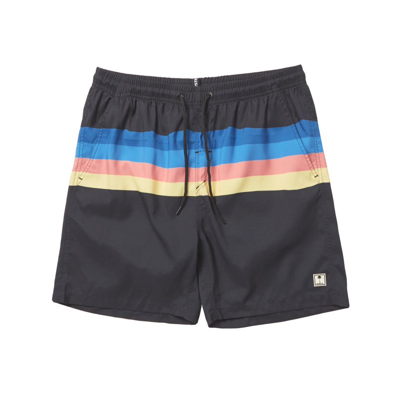 Mystic Stripe Swim Boardshort Rainbow