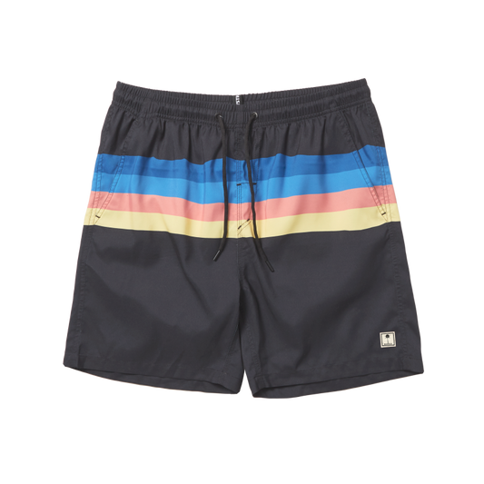 Mystic Stripe Swim Boardshort Rainbow