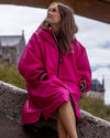 Dryrobe Advance LS Poncho Pink Light Grey