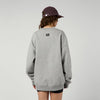 Mystic Brand Crew Sweater Light Grey