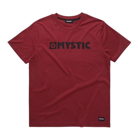 Mystic Brand Tee Merlot