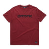 Mystic Brand Tee Merlot