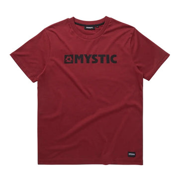 Mystic Brand Tee Merlot