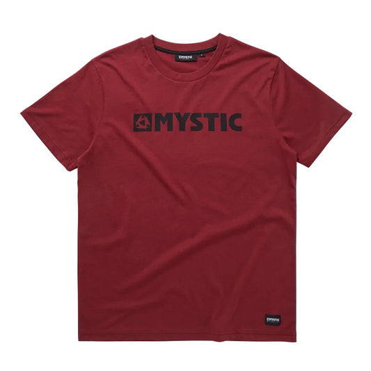 Mystic Brand Tee Merlot