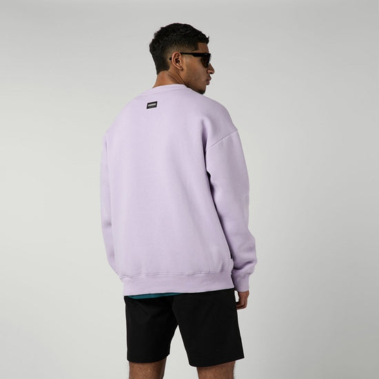 Mystic Brand Crew Sweater Lilac