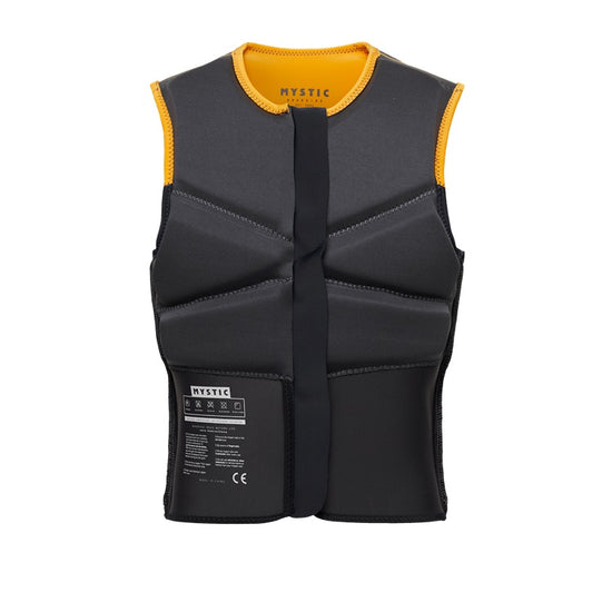 Mystic Block Impact Vest Fzip Retro Orange